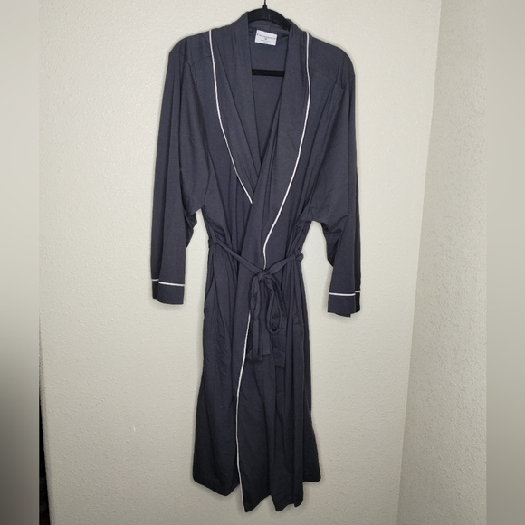 Parachute for Target Jersey Lounge Robe Charcoal Gray Unisex Size L / XL - Picture 2 of 6